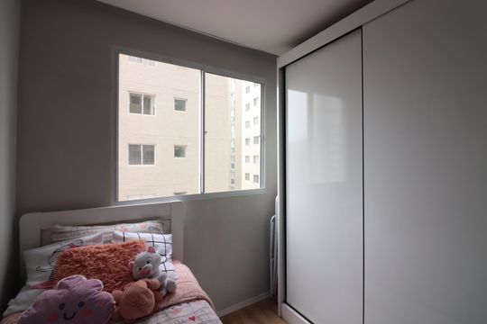 Quarto 2 de apartamento à venda com 2 quartos, 43m² em Parque Bristol, São Paulo
