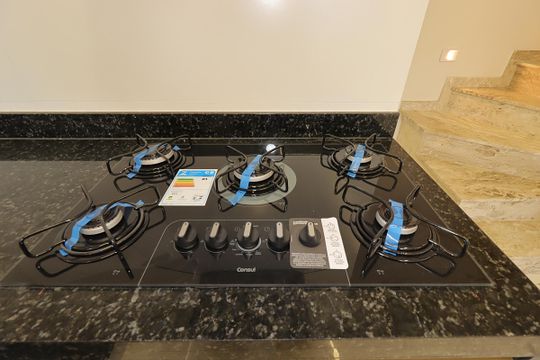 Cozinha - Cooktop de casa à venda com 3 quartos, 220m² em Vila Camilópolis, Santo André