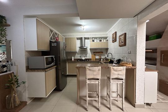 Cozinha de casa à venda com 4 quartos, 150m² em Ideal, Novo Hamburgo