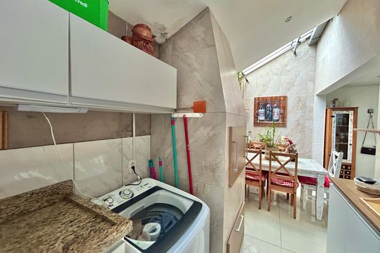 Área de Serviço de casa à venda com 4 quartos, 150m² em Ideal, Novo Hamburgo