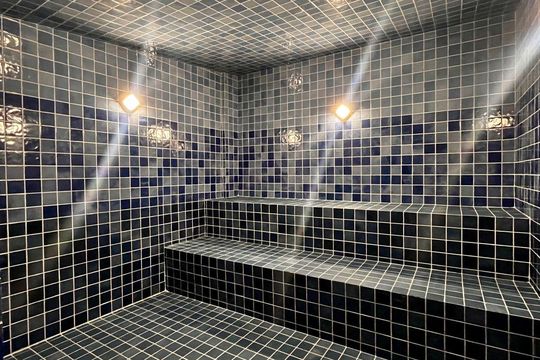 Área comum- Sauna de apartamento à venda com 1 quarto, 46m² em Centro, Campinas