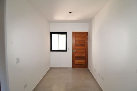 Sala / Cozinha / Área de Serviço de kitnet/studio à venda com 2 quartos, 38m² em Vila Isolina Mazzei, São Paulo
