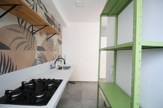 Cozinha de apartamento para alugar com 2 quartos, 44m² em Jardim Maria Duarte, São Paulo