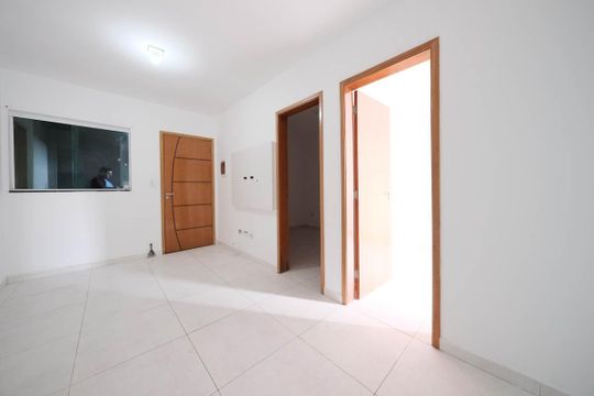 Sala/Cozinha de apartamento à venda com 2 quartos, 43m² em Cidade Patriarca, São Paulo