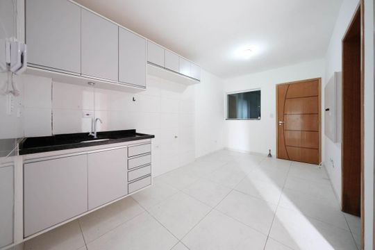 Sala/Cozinha de apartamento à venda com 2 quartos, 43m² em Cidade Patriarca, São Paulo
