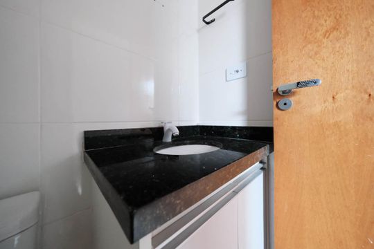 Banheiro de apartamento à venda com 2 quartos, 43m² em Cidade Patriarca, São Paulo
