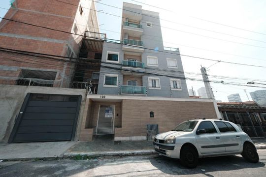 Fachada de apartamento à venda com 2 quartos, 43m² em Cidade Patriarca, São Paulo