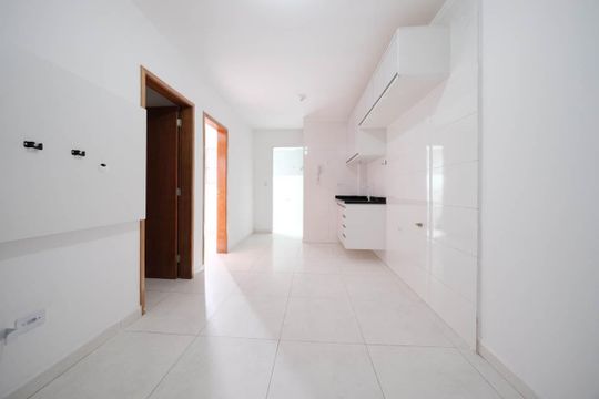 Sala/Cozinha de apartamento à venda com 2 quartos, 43m² em Cidade Patriarca, São Paulo