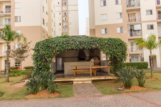 Área comum de apartamento à venda com 2 quartos, 61m² em Jardim Tupanci, Barueri