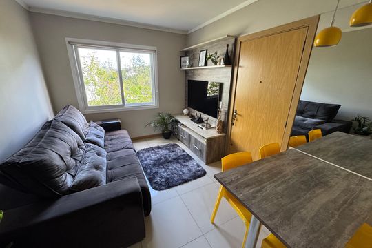 Sala de apartamento à venda com 2 quartos, 62m² em São Jorge, Novo Hamburgo