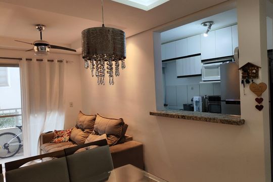 Sala de apartamento à venda com 3 quartos, 67m² em Jardim Nova Europa, Campinas