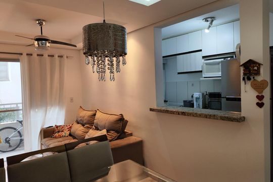 Sala de apartamento à venda com 3 quartos, 67m² em Jardim Nova Europa, Campinas