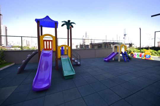 Área comum de apartamento para alugar com 2 quartos, 69m² em Setor Bueno, Goiânia