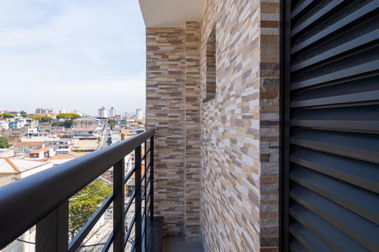 Sacada do Quarto de apartamento para alugar com 1 quarto, 34m² em Vila Medeiros, São Paulo