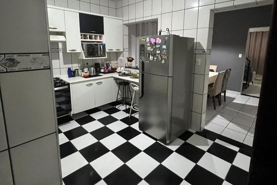 Cozinha de casa à venda com 3 quartos, 160m² em Medeiros, Jundiaí