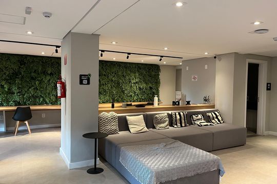 Área comum de kitnet/studio à venda com 1 quarto, 26m² em Perdizes, São Paulo