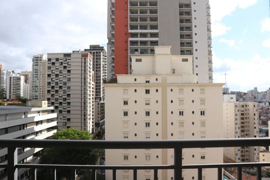 Varanda de kitnet/studio à venda com 1 quarto, 26m² em Perdizes, São Paulo