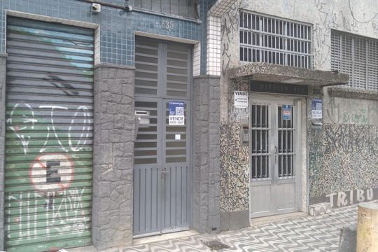 Fachada de apartamento à venda com 1 quarto, 49m² em Santana, São Paulo