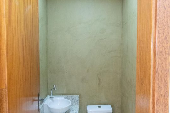lavabo de casa à venda com 3 quartos, 137m² em Parque Jambeiro, Campinas