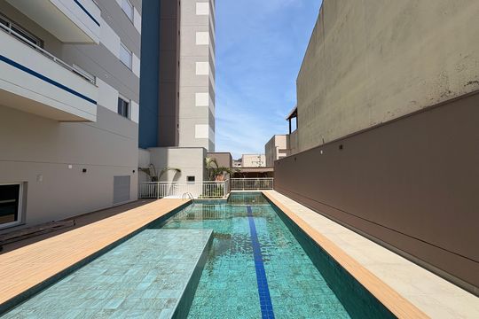 Área comum - Piscina de apartamento à venda com 2 quartos, 46m² em Vila Curuçá, Santo André