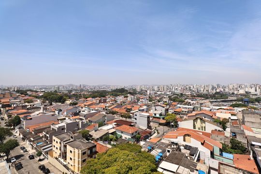 Vista do quarto 2 de apartamento à venda com 2 quartos, 46m² em Vila Curuçá, Santo André