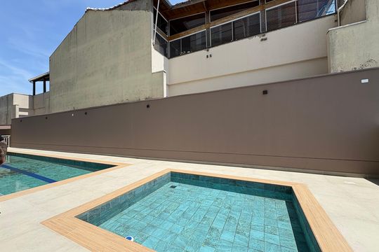Área comum - Piscina de apartamento à venda com 2 quartos, 46m² em Vila Curuçá, Santo André