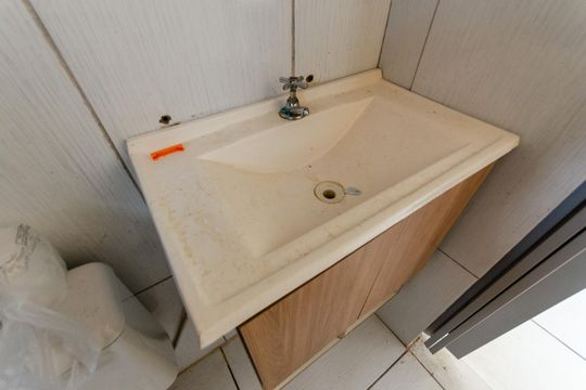 Banheiro Social de casa para alugar com 1 quarto, 40m² em Jardim Maristela, São Paulo