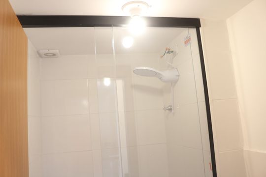 Banheiro de apartamento para alugar com 2 quartos, 34m² em Vila Palmares, Santo André