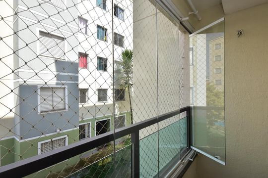 Varanda de apartamento para alugar com 3 quartos, 52m² em Campo Limpo, São Paulo