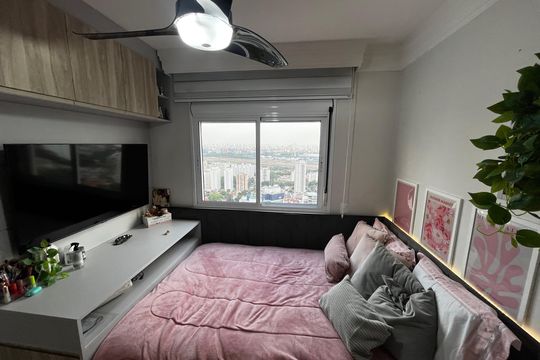 Quarto Suíte 3 de apartamento à venda com 3 quartos, 144m² em Santa Teresinha, São Paulo