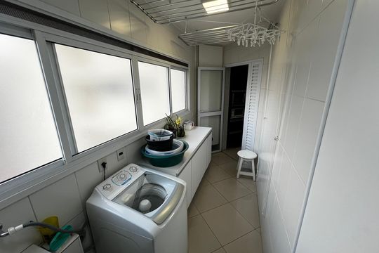 Área de Serviço de apartamento à venda com 3 quartos, 144m² em Santa Teresinha, São Paulo