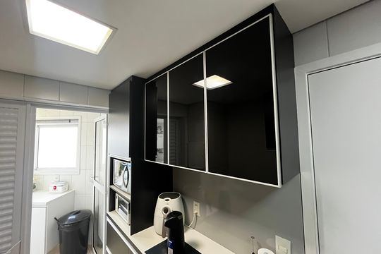 Cozinha de apartamento à venda com 3 quartos, 144m² em Santa Teresinha, São Paulo