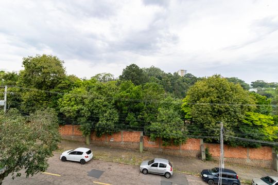 Vista da Sala de apartamento à venda com 1 quarto, 47m² em Menino Deus, Porto Alegre