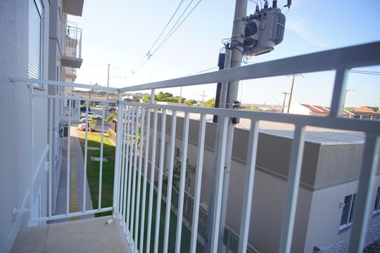 Vista da Sala de apartamento à venda com 2 quartos, 55m² em Santo Afonso, Novo Hamburgo