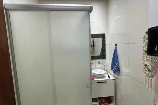 Banheiro quarto 2 de apartamento à venda com 2 quartos, 80m² em Recreio dos Bandeirantes, Rio de Janeiro