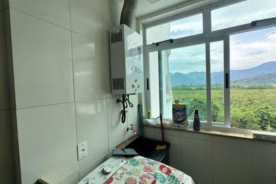 Área de Serviço de apartamento à venda com 2 quartos, 80m² em Recreio dos Bandeirantes, Rio de Janeiro