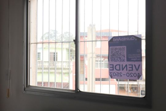 Placa de apartamento à venda com 1 quarto, 39m² em Baeta Neves, São Bernardo do Campo