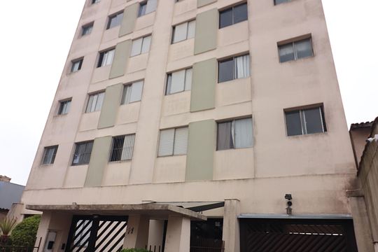Fachada de apartamento à venda com 1 quarto, 39m² em Baeta Neves, São Bernardo do Campo
