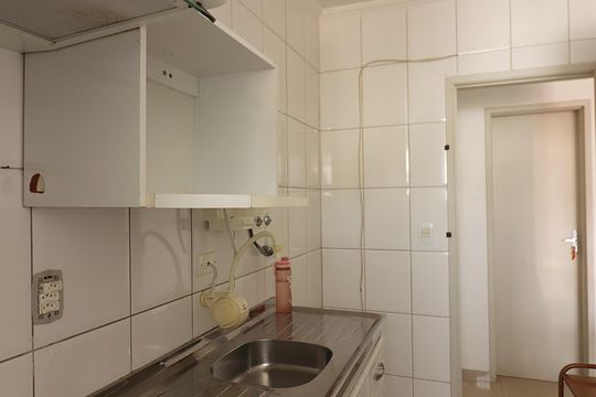 Cozinha de apartamento à venda com 1 quarto, 39m² em Baeta Neves, São Bernardo do Campo