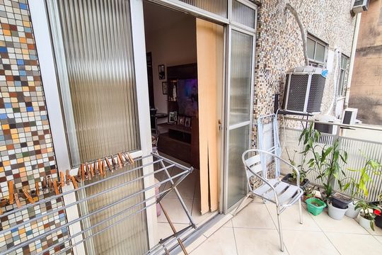 Varanda da Sala de apartamento para alugar com 3 quartos, 103m² em Olaria, Rio de Janeiro