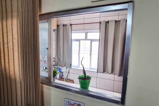 Quarto 1 Vista para a área comum de apartamento para alugar com 3 quartos, 103m² em Olaria, Rio de Janeiro