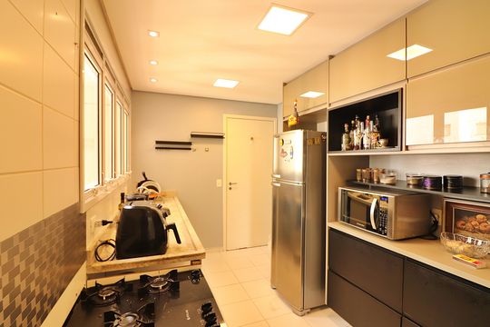 Cozinha  de apartamento à venda com 3 quartos, 155m² em Centro, São Bernardo do Campo