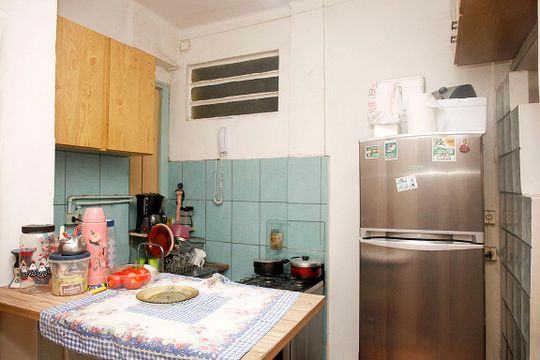 Cozinha de apartamento à venda com 1 quarto, 40m² em Centro Histórico, Porto Alegre