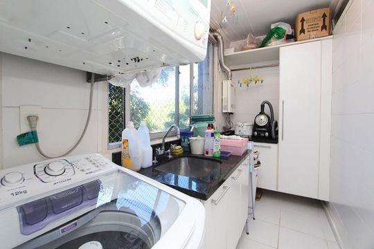 Área de Serviço de apartamento à venda com 4 quartos, 192m² em Mont’Serrat, Porto Alegre