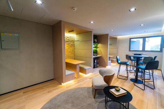 Área comum de kitnet/studio para alugar com 1 quarto, 29m² em Vila Clementino, São Paulo