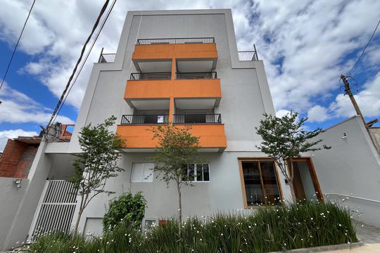 Fachada de apartamento à venda com 2 quartos, 38m² em Vila Guarani (zona Sul), São Paulo