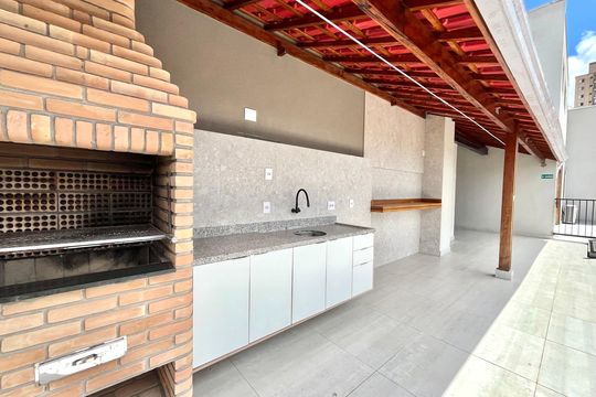 Área comum - Churrasqueira de apartamento à venda com 2 quartos, 35m² em Vila Guarani (zona Sul), São Paulo
