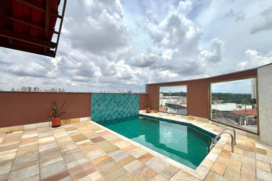 Área comum - Piscina de apartamento para alugar com 1 quarto, 34m² em Vila Guarani (zona Sul), São Paulo