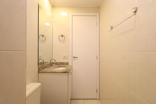 Banheiro da Suíte 2 de apartamento para alugar com 3 quartos, 143m² em Vila Leopoldina, São Paulo