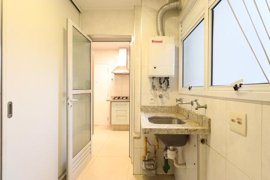 Área de serviço  de apartamento para alugar com 3 quartos, 143m² em Vila Leopoldina, São Paulo